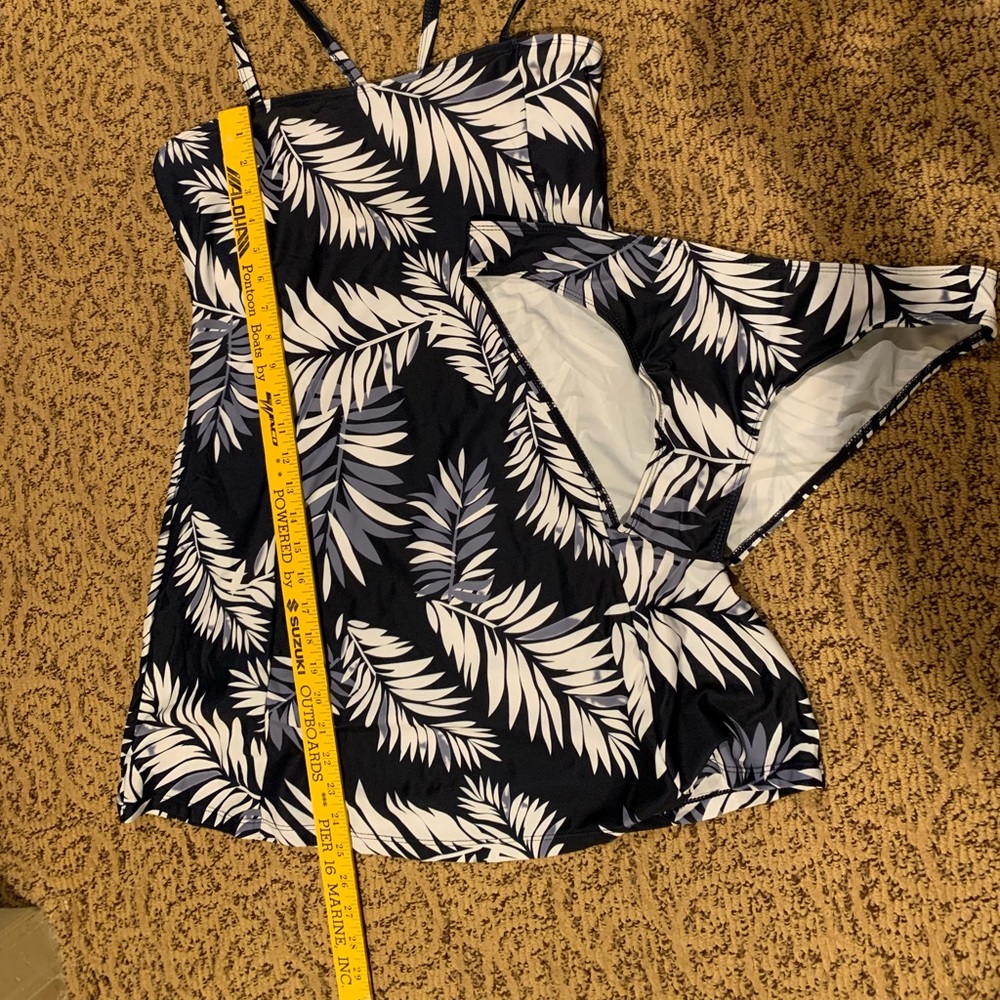 New swim dress with bottoms